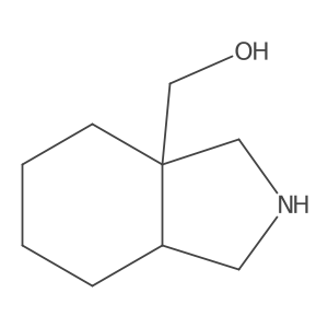 (octahydro-3aH-isoindol-3a-yl)methanol Structure