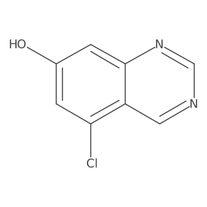 7-Quinazolinol, 5-chloro-结构式