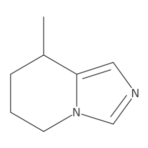 8-Methyl-5,6,7,8-tetrahydroimidazo[1,5-a]pyridine Structure