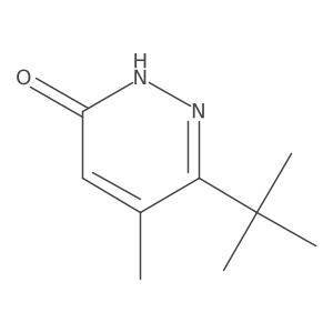 6-Tert-butyl-5-methyl-2,3-dihydropyridazin-3-one Structure