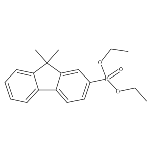 Diethyl (9,9-Dimethyl-9H-fluoren-2-yl)phosphonate Structure
