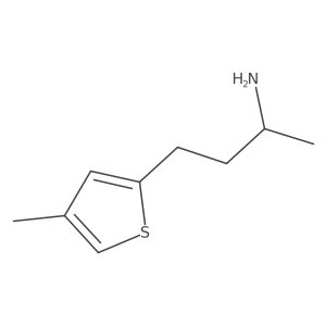 (2S)-4-(4-methylthiophen-2-yl)butan-2-amine Structure