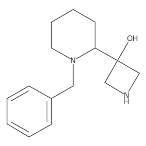 3-(1-Benzylpiperidin-2-yl)azetidin-3-ol Structure