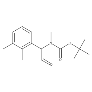 tert-butyl N-[1-(2,3-dimethylphenyl)-2-oxoethyl]-N-methylcarbamate结构式