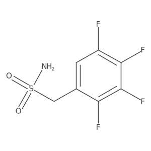 (2,3,4,5-Tetrafluorophenyl)methanesulfonamide Structure