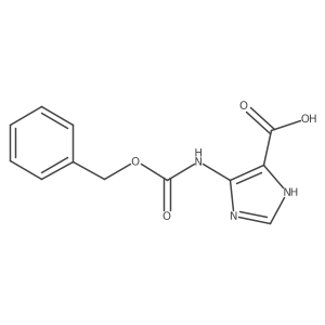 5-{[(benzyloxy)carbonyl]amino}-1H-imidazole-4-carboxylic acid Structure