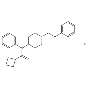 Cyclobutyl fentanyl hydrochloride结构式