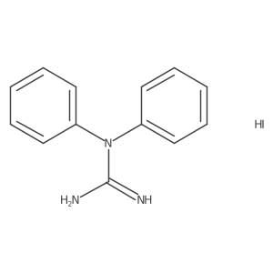 1,1-Diphenylguanidine;hydroiodide结构式