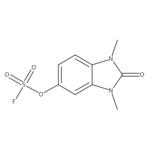 5-Fluorosulfonyloxy-1,3-dimethyl-2-oxobenzimidazole Structure