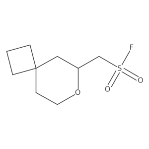 {7-Oxaspiro[3.5]nonan-6-yl}methanesulfonyl fluoride结构式