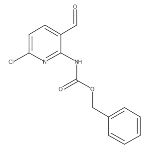 benzyl N-(6-chloro-3-formylpyridin-2-yl)carbamate Structure