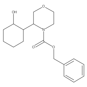 Benzyl 3-(2-hydroxycyclohexyl)morpholine-4-carboxylate Structure