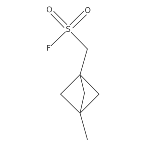 {3-Methylbicyclo[1.1.1]pentan-1-yl}methanesulfonyl fluoride结构式