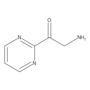 2-Amino-1-(pyrimidin-2-yl)ethanone Structure