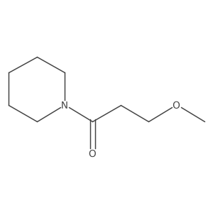 3-Methoxy-1-(piperidin-1-yl)propan-1-one结构式