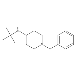 (1-Benzyl-piperidin-4-yl)-tert-butyl-amine结构式