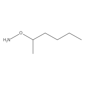 O-(hexan-2-yl)hydroxylamine结构式