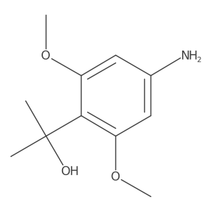 2-(4-Amino-2,6-dimethoxy-phenyl)-propan-2-ol结构式