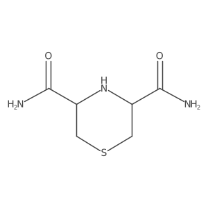 3,5-Thiomorpholinedicarboxamide结构式