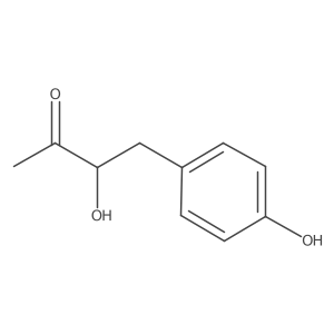3-Hydroxy-4-(4-hydroxyphenyl)butan-2-one Structure