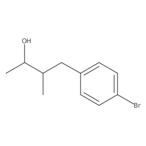 4-(4-Bromophenyl)-3-methylbutan-2-ol Structure