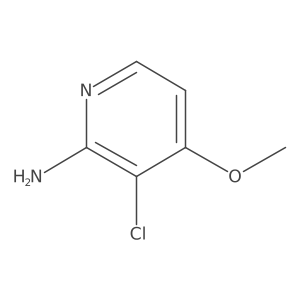 3-Chloro-4-methoxypyridin-2-amine结构式