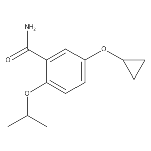 5-Cyclopropoxy-2-isopropoxybenzamide Structure