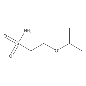 2-(Propan-2-yloxy)ethane-1-sulfonamide结构式