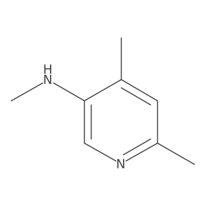 N,4,6-trimethylpyridin-3-amine结构式
