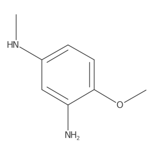 4-Methoxy-N1-methylbenzene-1,3-diamine结构式