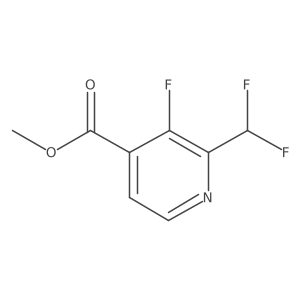 Methyl 2-(difluoromethyl)-3-fluoroisonicotinate Structure
