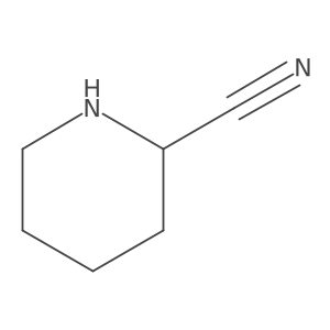 2-Cyanopiperidine-13C结构式