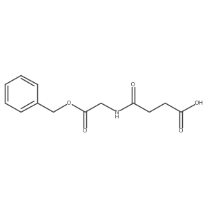 N-Benzyloxycarbonylmethyl-succinamic acid结构式