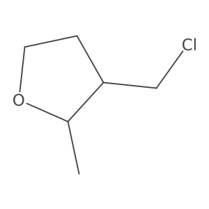 3-(Chloromethyl)-2-methyloxolane Structure