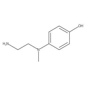 4-[(2-aminoethyl)methylamino]Phenol结构式