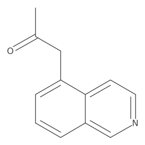1-(Isoquinolin-5-yl)propan-2-one结构式