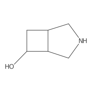 (1S,5R,6R)-3-azabicyclo[3.2.0]heptan-6-ol结构式