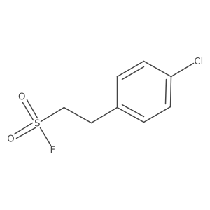2-(4-Chlorophenyl)ethane-1-sulfonyl fluoride结构式