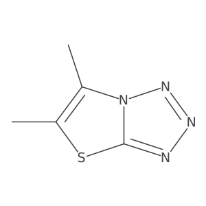 Dimethyl-[1,2,3,4]tetrazolo[5,1-b][1,3]thiazole Structure