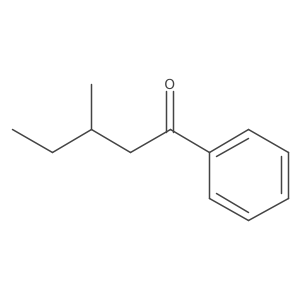 1-Pentanone, 3-methyl-1-phenyl-, (S)-结构式