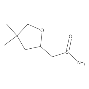 (4,4-Dimethyloxolan-2-yl)methanesulfinamide Structure