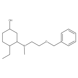 3-{[2-(Benzyloxy)ethyl](methyl)amino}-4-ethylcyclohexan-1-ol Structure