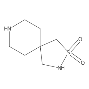 2-Thia-3,8-diazaspiro[4.5]decane 2,2-dioxide结构式