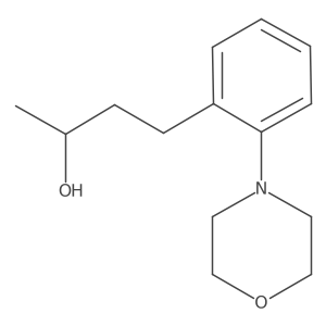 4-[2-(Morpholin-4-yl)phenyl]butan-2-ol Structure