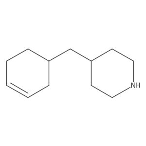 4-[(Cyclohex-3-en-1-yl)methyl]piperidine Structure