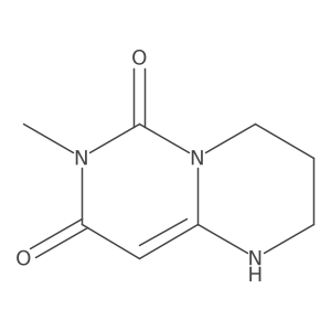 7-Methyl-1,2,3,4-tetrahydropyrimido[1,2-c]pyrimidine-6,8-dione Structure
