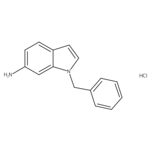 1-Benzylindol-6-amine;hydrochloride结构式