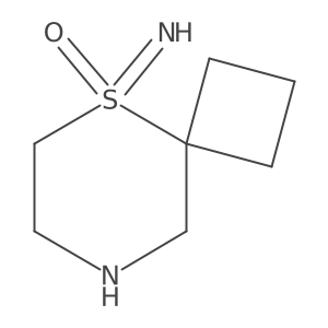5-Imino-5lambda6-thia-8-azaspiro[3.5]nonan-5-one Structure