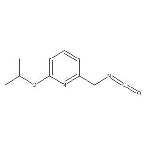 2-(Isocyanatomethyl)-6-(propan-2-yloxy)pyridine结构式