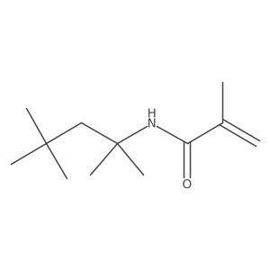 2-methyl-N-(2,4,4-trimethylpentan-2-yl)prop-2-enamide Structure